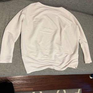 Lululemon - back in action long sleeve - white opal - size 2
